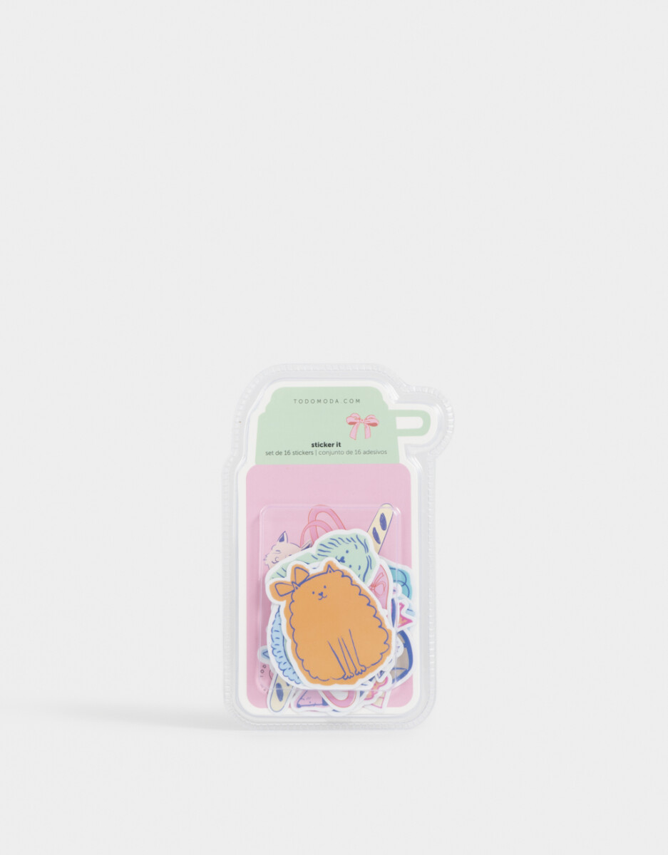 Set De Stickers Para Botellas 