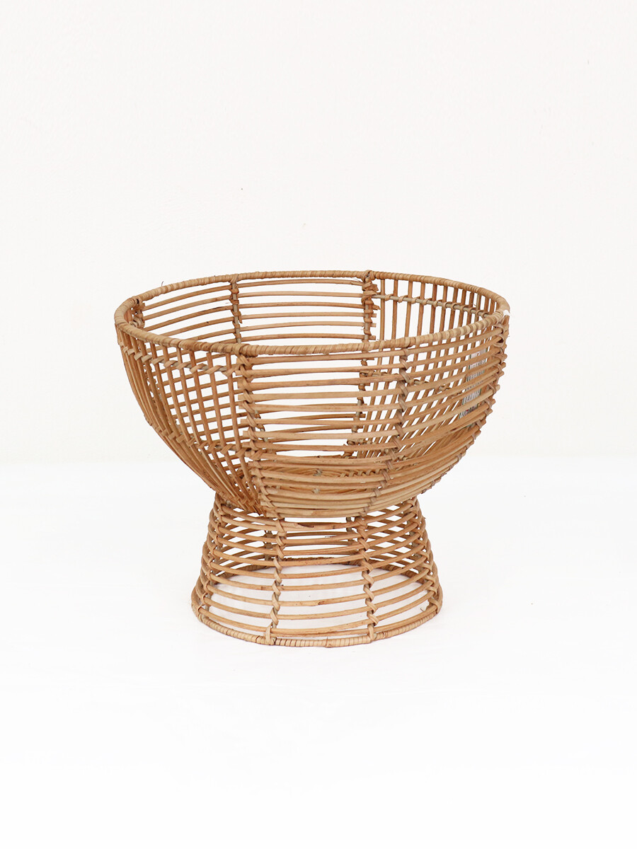 FRUTERO DE RATÁN - MARRON 