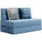 Sofa cama Foldie 2 cuerpos Azul