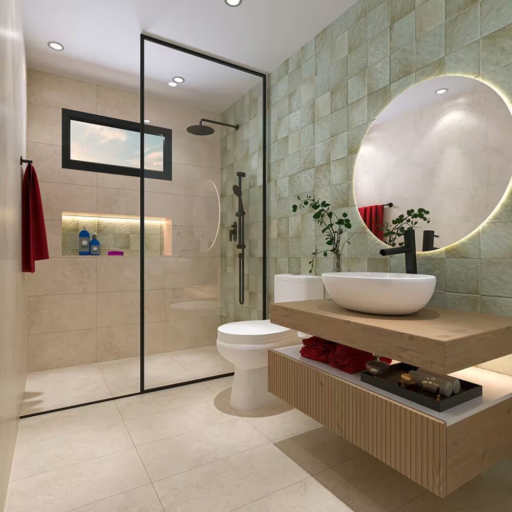 Cerámica para pared Afresco Tea 31x60 cm Brillante Cerámica Para Pared Afresco Tea 31x60 Cm Brillante