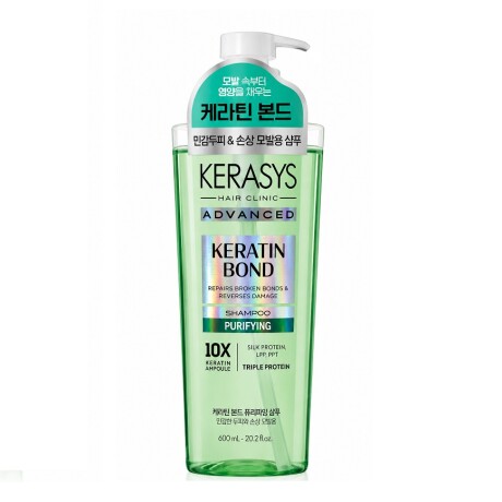 KERASYS SHAMPOO ADVANCED KERATIN BOND PURIFYNG 600ML 001