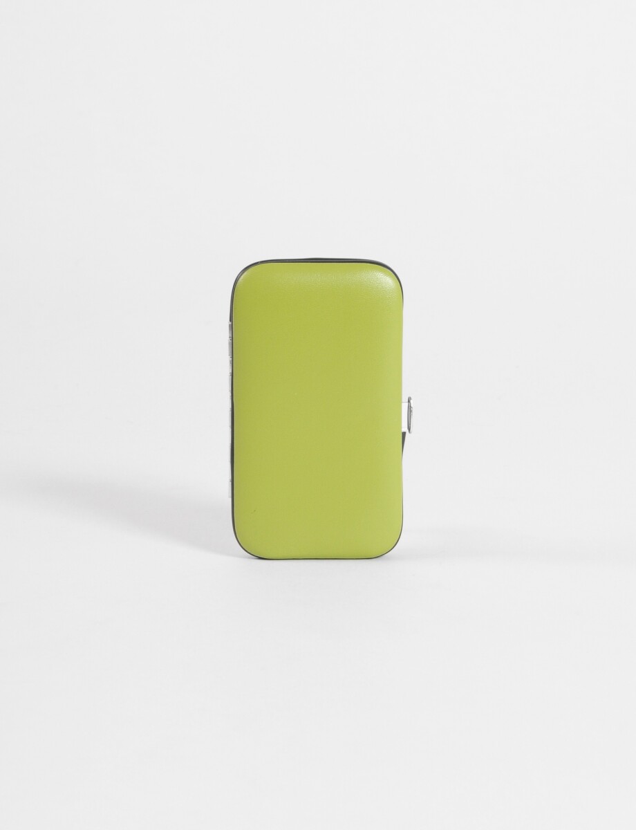 Set manicura 7 piezas - verde 