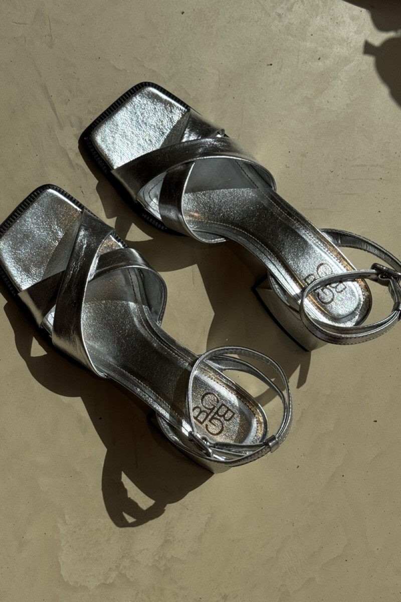 Sandalias Aime Plata