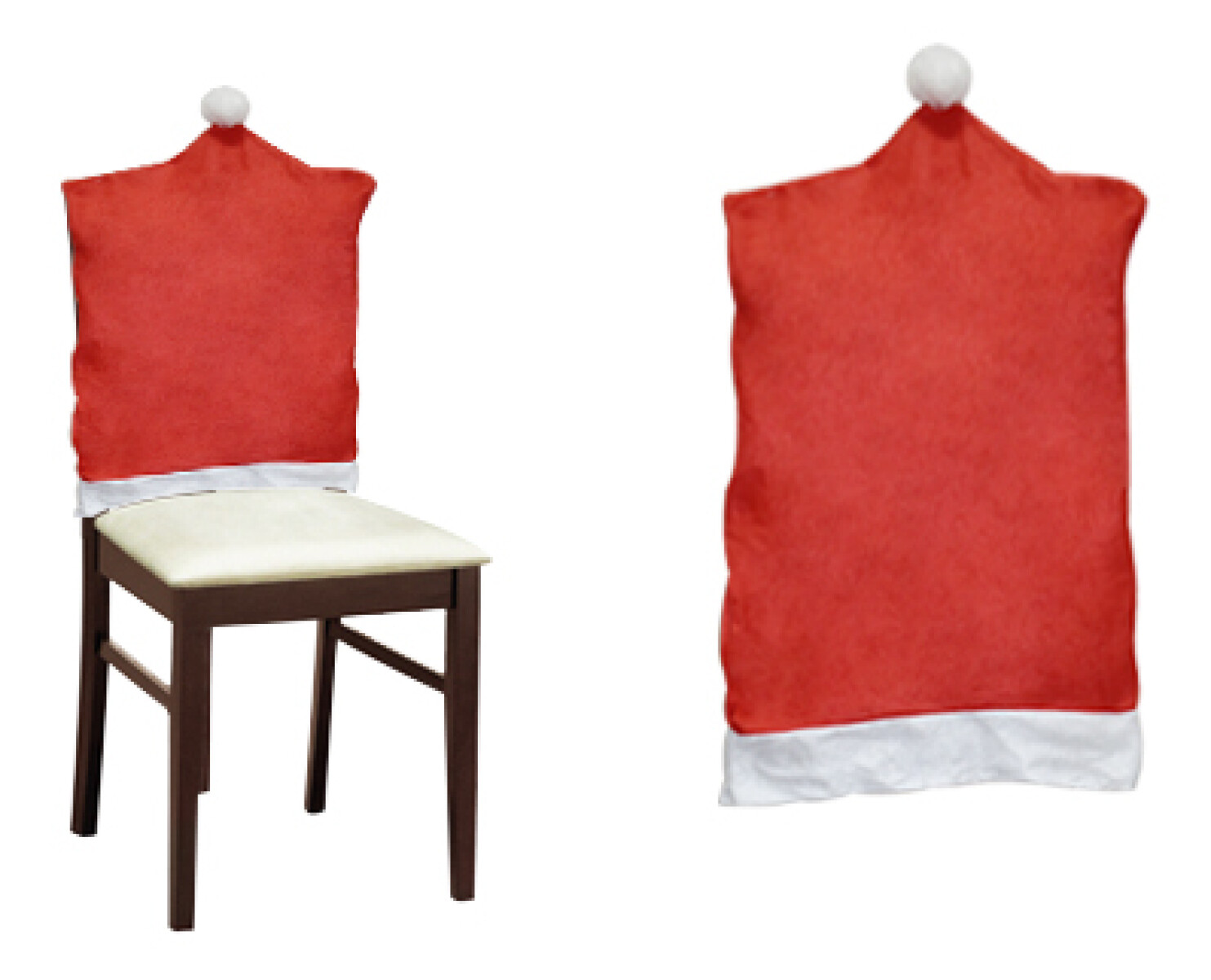 Cubre asiento navideño 
