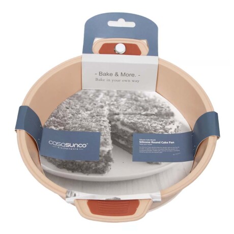 Asadera Bandeja Molde de Silicona para Hornear Antiadherente Salmón