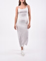 VESTIDO LUTECIA GRIS MELANGE M