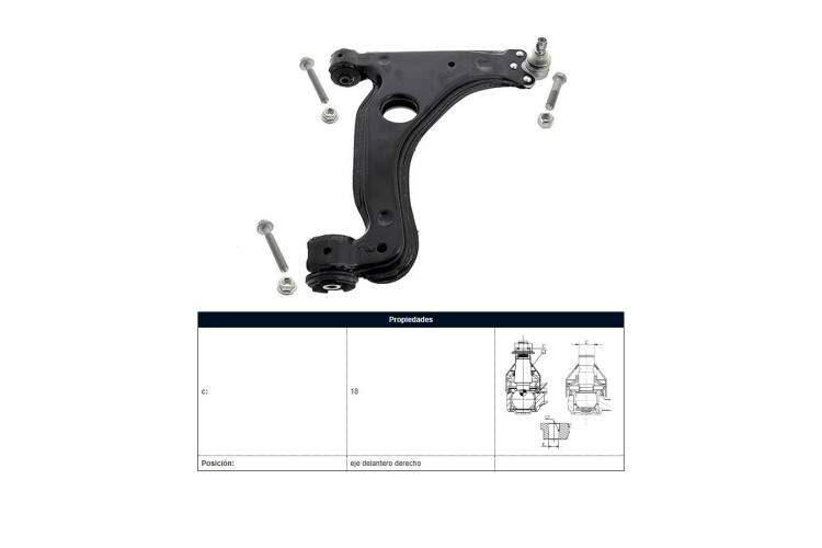 Parilla De Suspension Delantera Chev Astra 99-16 Der Parilla De Suspension Delantera Chev Astra 99-16 Der