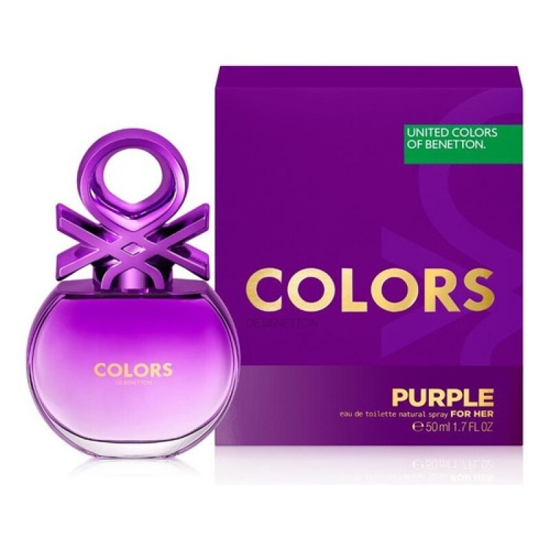 Perfume Benetton Colors Purple For Her EDT 50ml Original Perfume Benetton Colors Purple For Her EDT 50ml Original