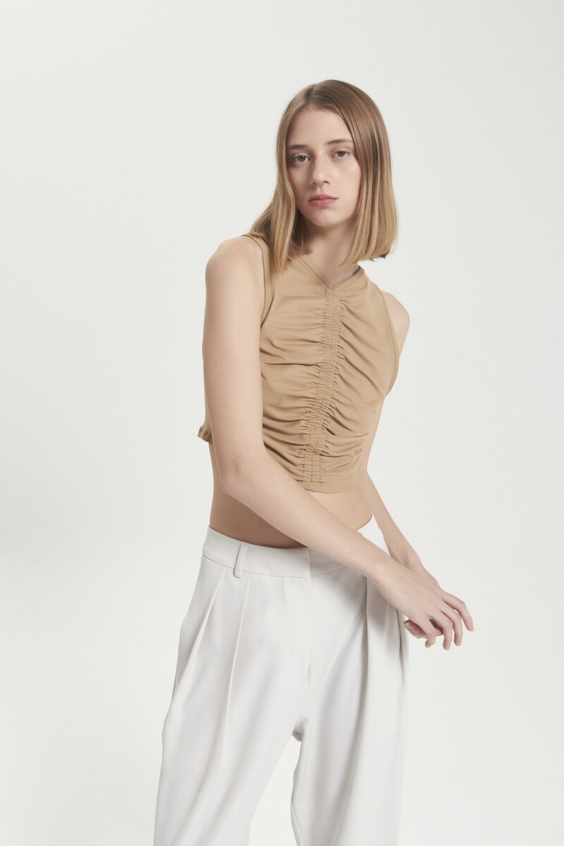 TOP ARALIA Beige