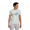Remera Umbro Half Logo de Hombre - 20106013 Verde-rojo