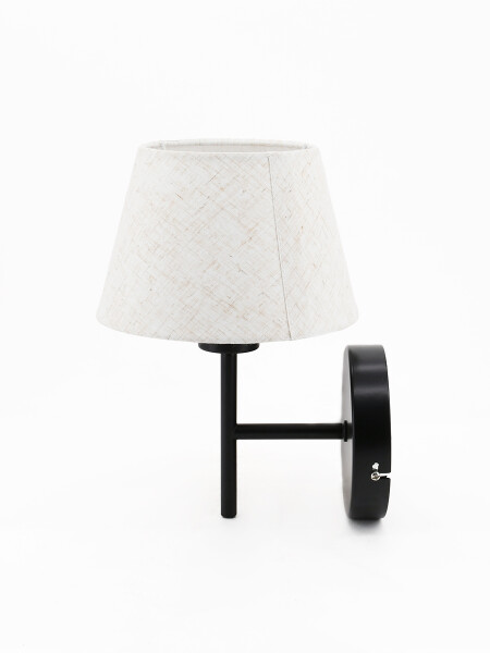 LUMINARIA DE PARED BALTICA NEGRO (V)