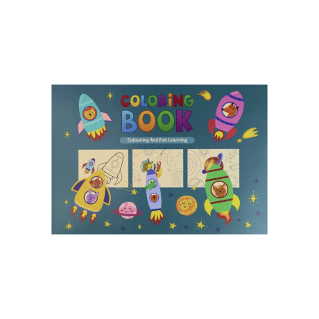 Libro para colorear animales Azul