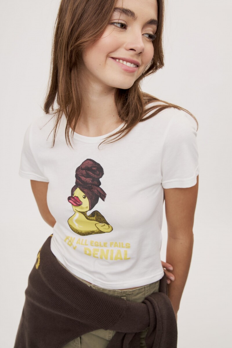 REMERA DEMENCIA Blanco