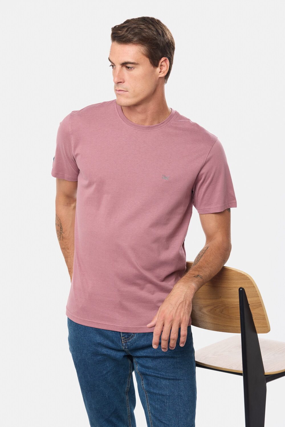 REMERA LISA Rosado