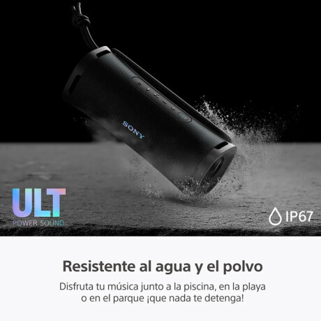 Parlante Portatil Sony Ult Field1 Negro