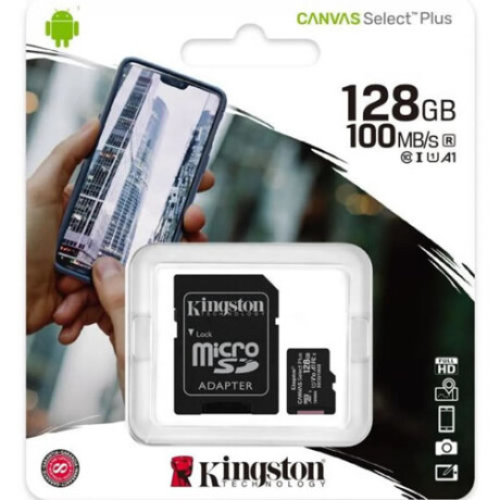 Memoria Micro SD Kingston Select Plus 128GB clase 10 Memoria Micro SD Kingston Select Plus 128GB clase 10