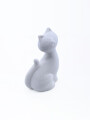 ESCULTURA GATITO BLANCO