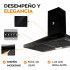 Extractor Campana De Cocina Goldtech 60 Cm CAMPANA DE COCINA GOLDTECH JTELEC132NEGR