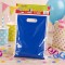 Bolsas de Nylon Colores Lisos x10 Azul