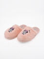 PANTUFLA MINNIE ROSADO.