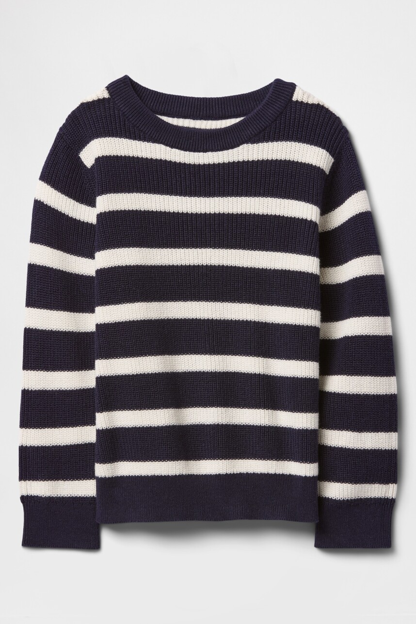 Buzo A Rayas Toddler Niño Navy Uniform