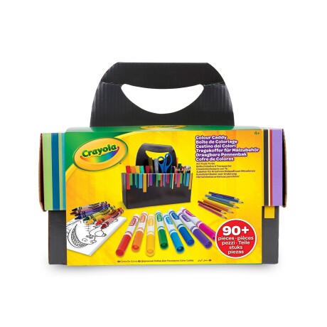 Maletín Crayola Caddy 90 piezas para pintar Maletín Crayola Caddy 90 piezas para pintar