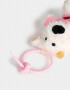 Llavero Peluche Llavero Y Charm De Perrito Con Sweater - Blanco Crema