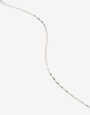 Pulseras Flexibles Metal Pulsera De Cadena Plata 925 - Plateado