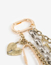 Llavero Metal Llavero Multicharm Boho. - Combinacion Bicolor