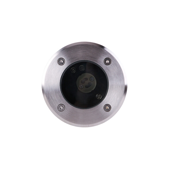 Luminaria de embutir piso GU10 IP65 Ø11x13cm IX4416