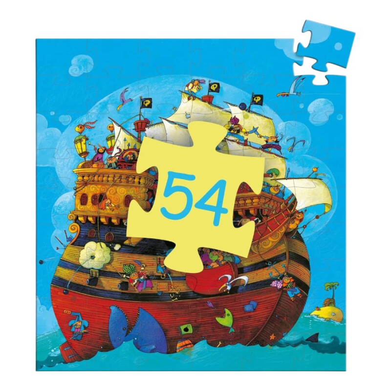 Puzzle El Barco de Barbarroja Djeco Puzzle El Barco de Barbarroja Djeco