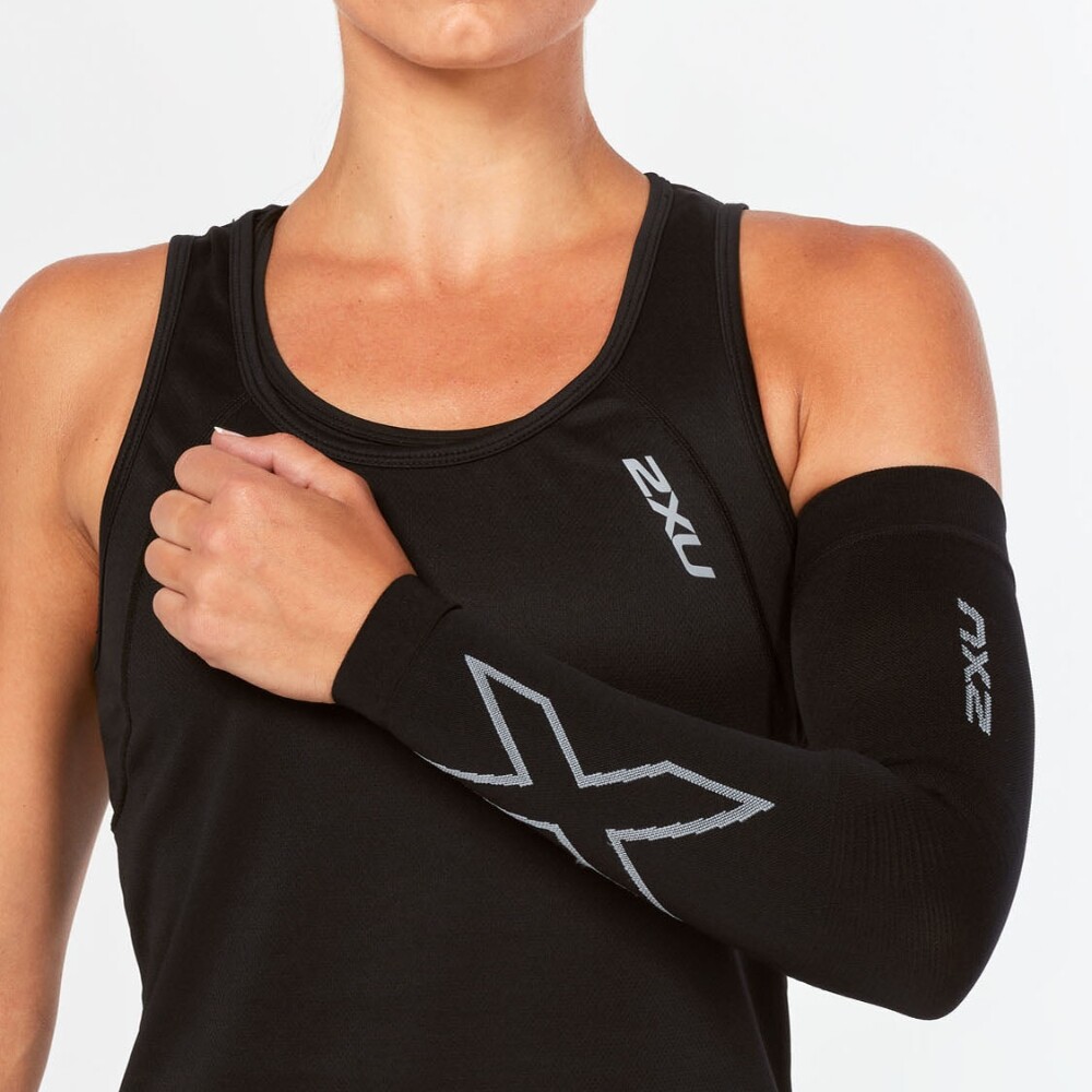Comp Flex Arm Sleeve (Single) Black/grey