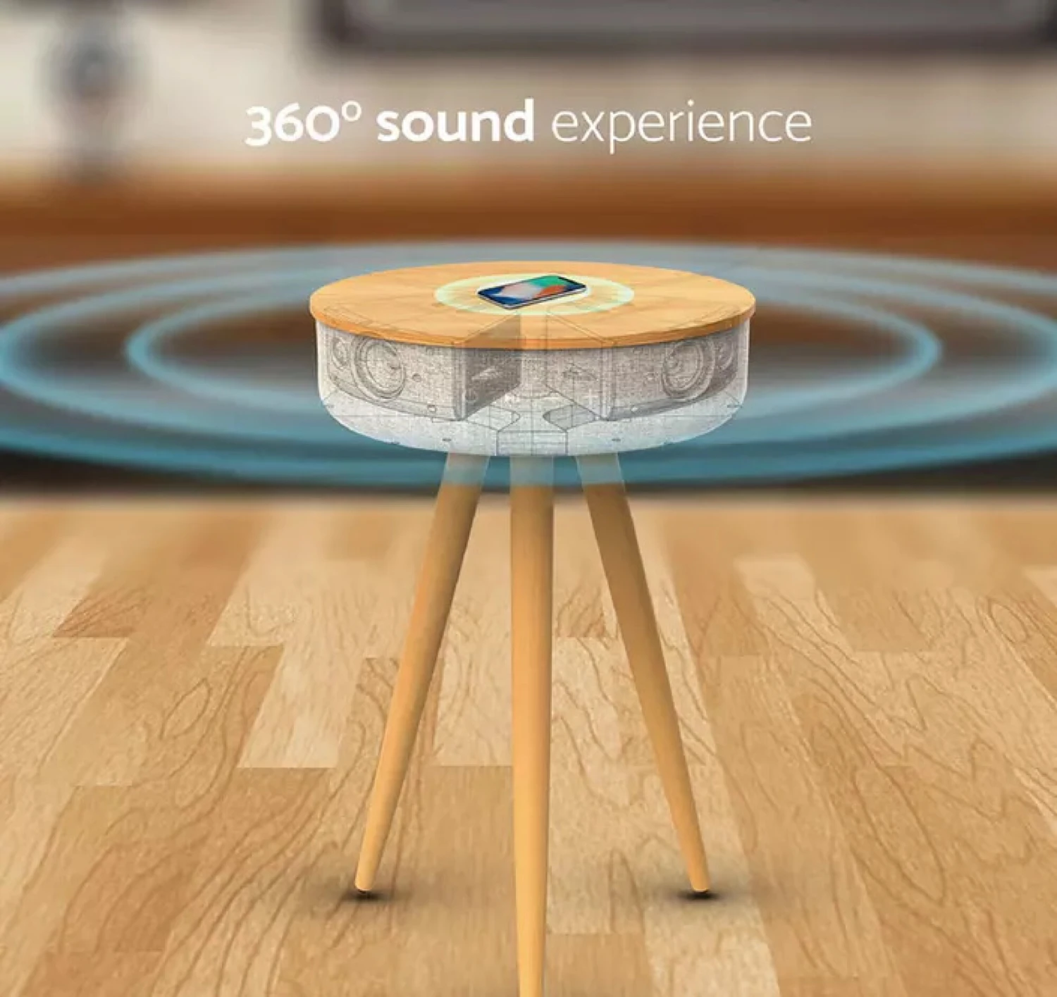 Sonido 360° de 40 W