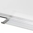 Pizarra Pizarron Blanco 100x70 Marco Metal Soporte Caballete Pizarra Pizarron Blanco 100x70 Marco Metal Soporte Caballete