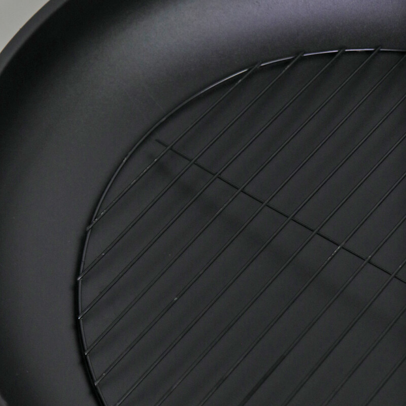 FOGONERO METAL NEGRO 27X59CM Unica