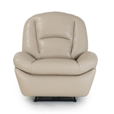 Butaca Cozy (Reclinable eléctrica) - Cuero Básico 519 (Beige)