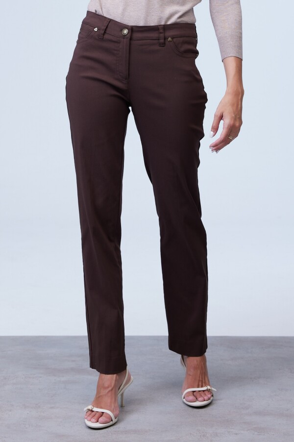 Pantalon Recto MARRON