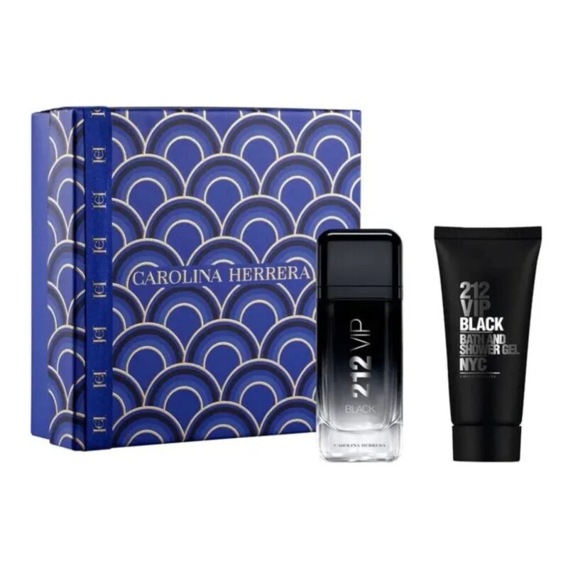 Set Herrera 212 Vip Black for men Edp 100ml + SG 100ml Set Herrera 212 Vip Black for men Edp 100ml + SG 100ml