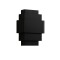 ARTEFACTO DECORATIVO DE PARED KAN Artefacto Decorativo De Pared Kan Negro