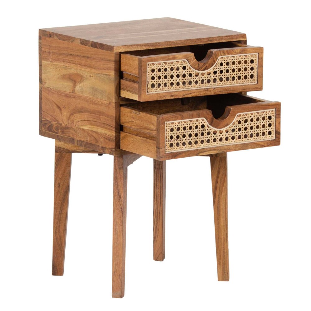 MESA DE LUZ MADERA-ACACIA NATURAL-BEIGE EMA