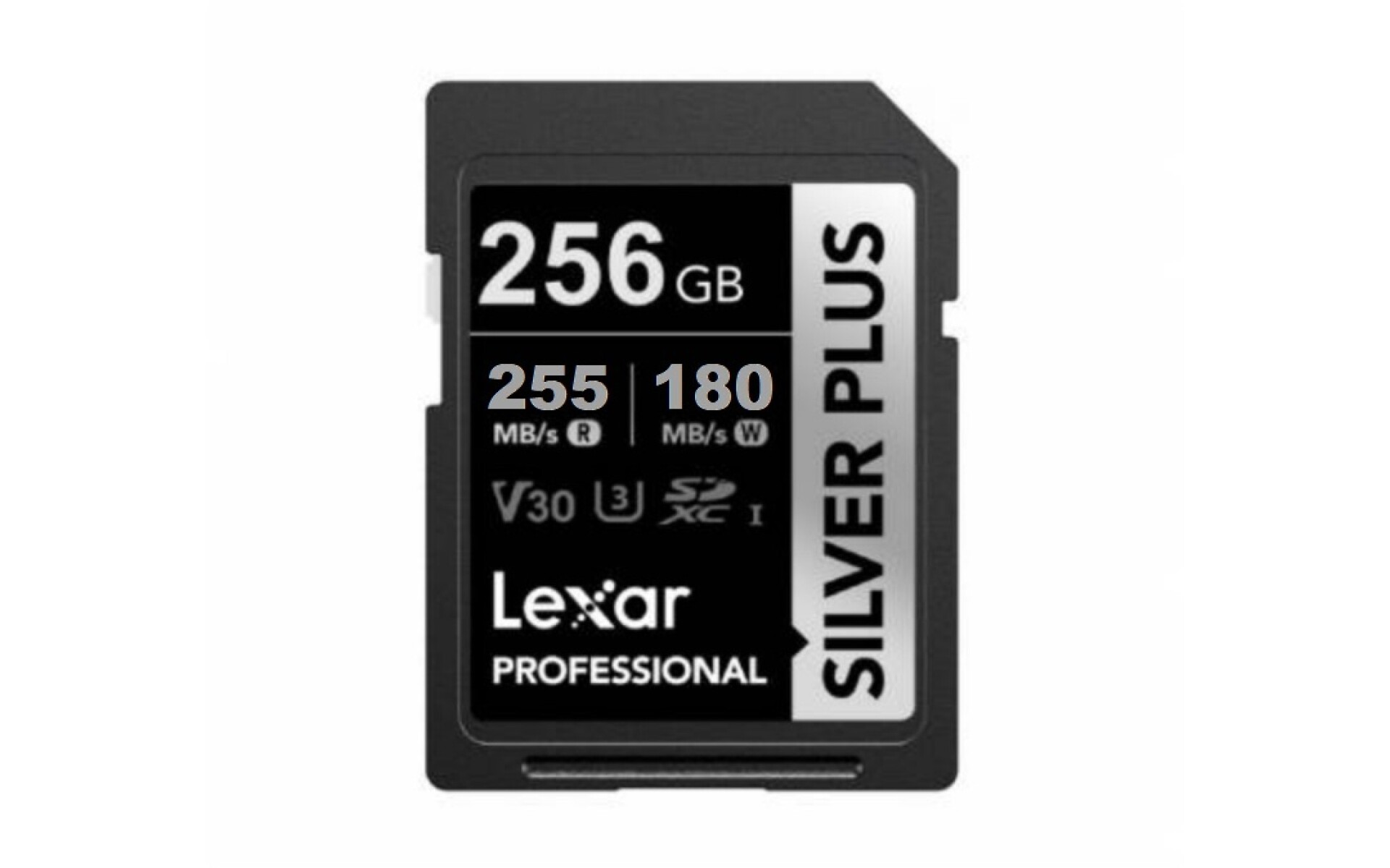 Memoria Sdxc Lexar Pro 256gb Silver Plus - TARJETA SD LEXAR PRO 256GB SILVER PLUS 