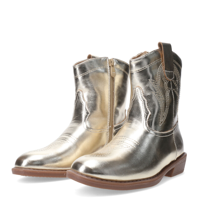Botas de Niña MINI Miss Carol VIBER estilo tejana Dorado