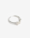 Anillos Chicos Cubic zirconia Anillo Mariposa Bañado En Plata Con Cubic Zirconia. - Plateado