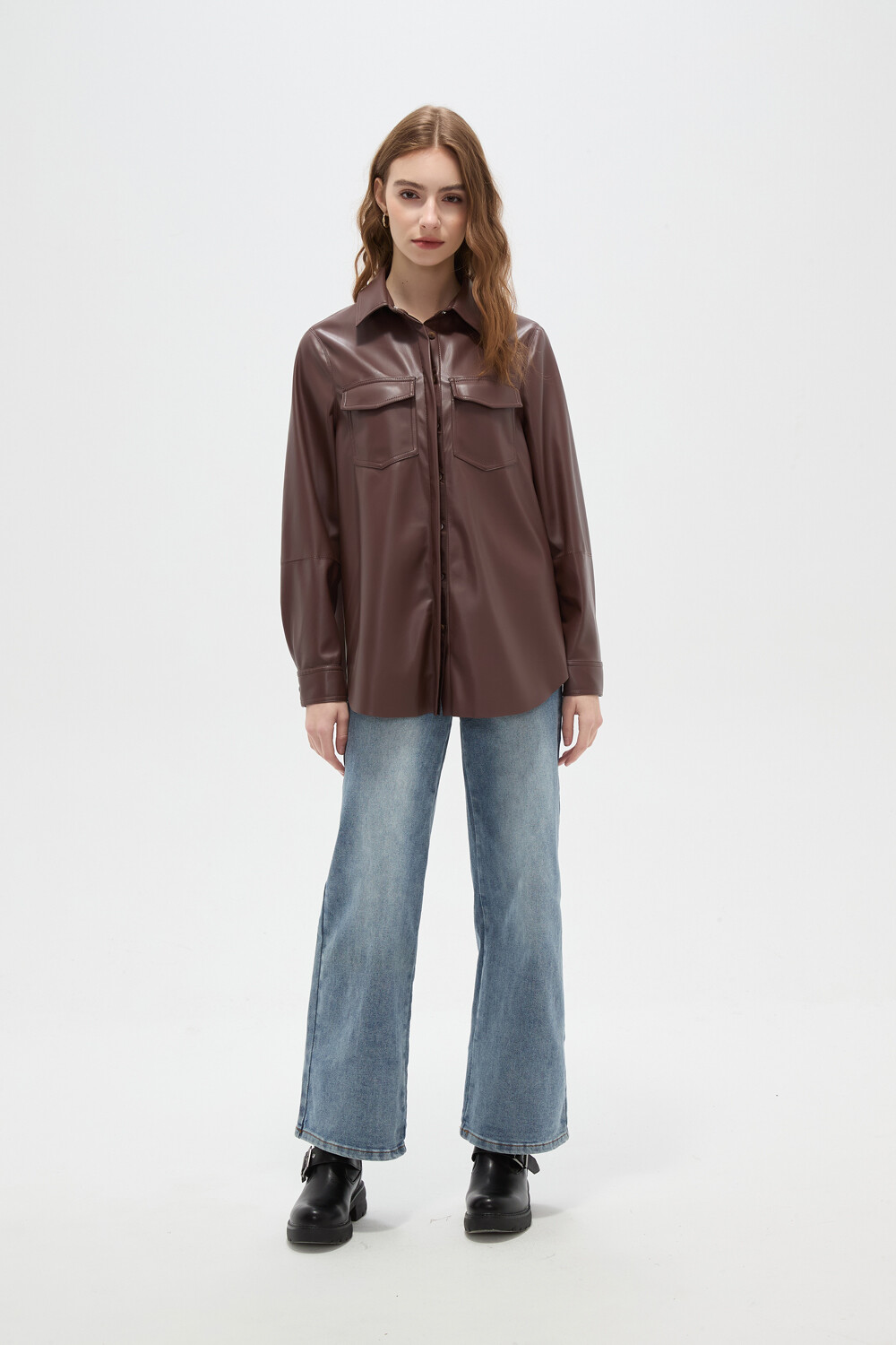 Sobrecamisa Nawah Chocolate