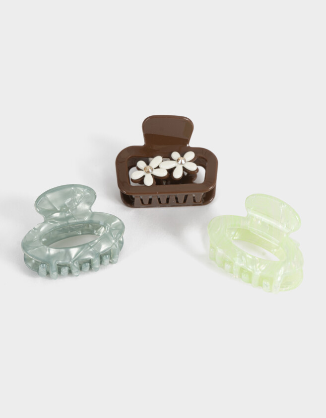 Broches Sets Set por 3 Set De Broches - Combinacion Tricolor