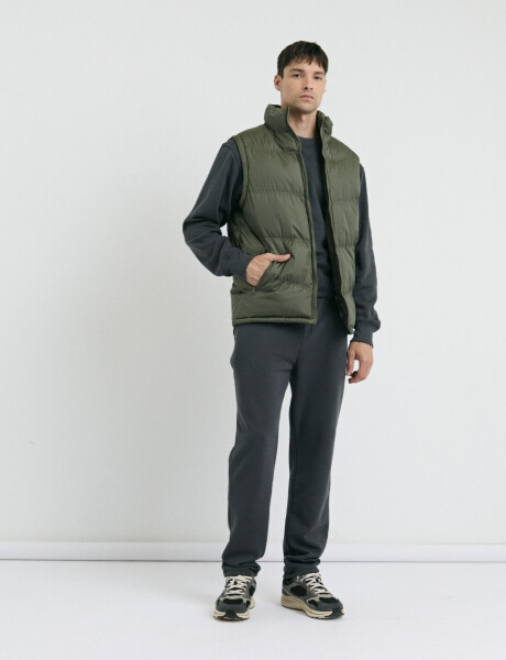 300212 CHALECO HARRINGTON URBAN Verde