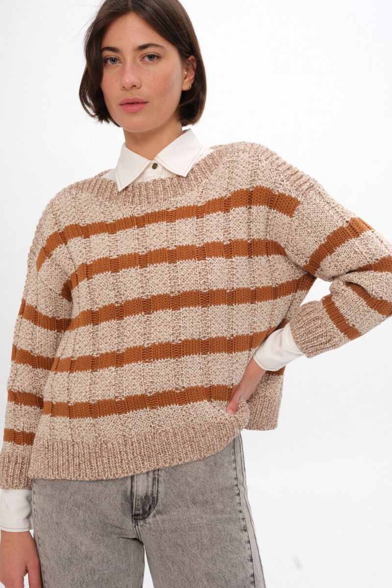 Sweater Serena Crudo/Camel