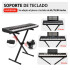 Soporte pie para organo teclado color negro itm015 Soporte pie para organo teclado color negro itm015