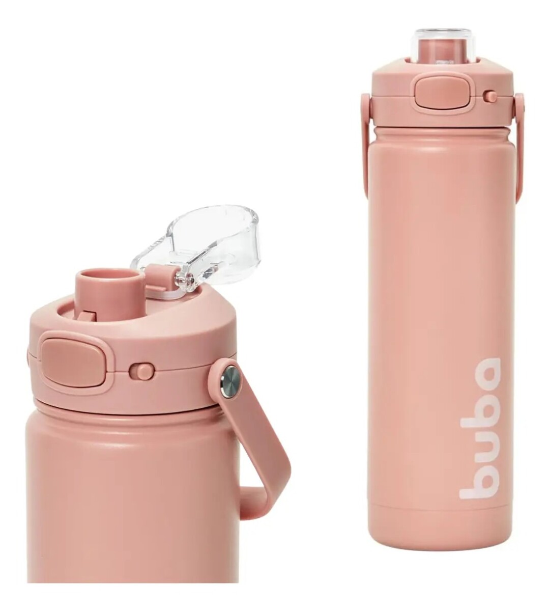 Botella termica BUBA 600ml - rosado 