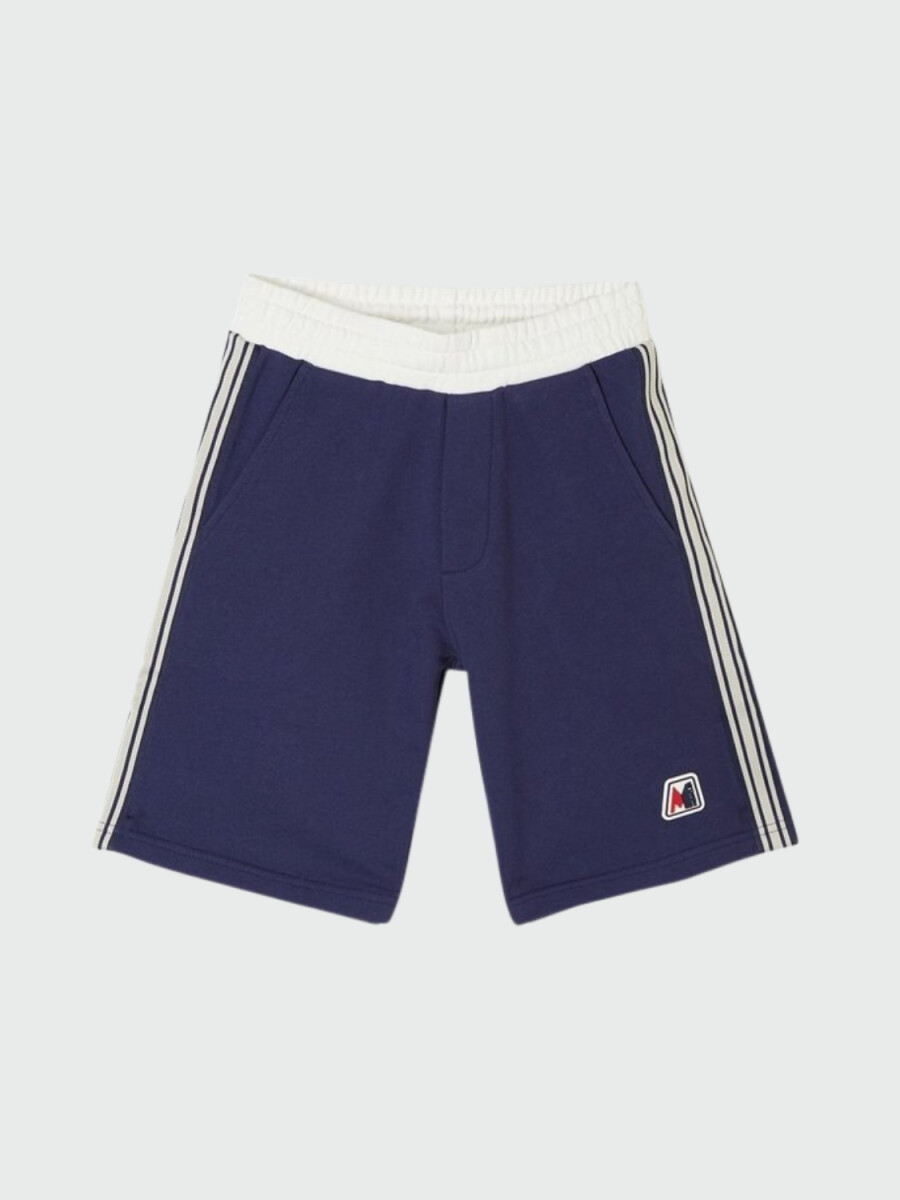 Moncler Kids- Bermuda deportivo - Azul 